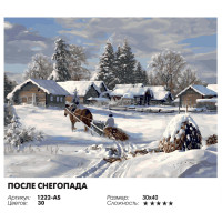После снегопада