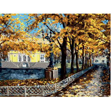 Осень на Патриарших прудах Осень на Патриарших прудах