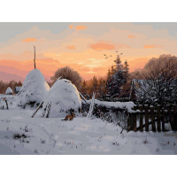 По свежему снегу