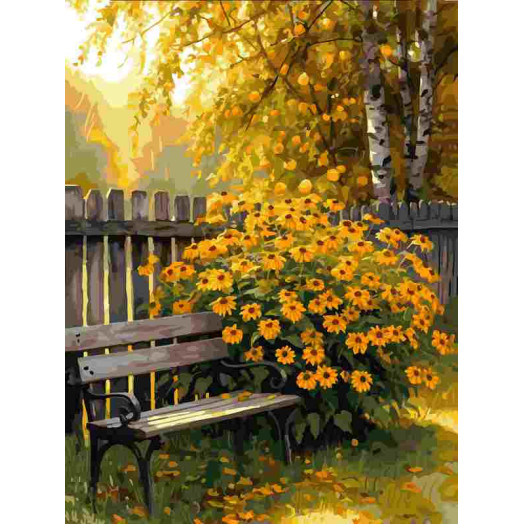 Картина по номерам на холсте Золото августа 30х40 см. 1232-AS