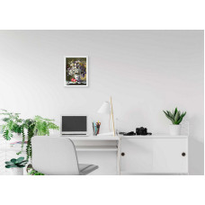 Натюрморт с колокольчиками и ромашками Натюрморт с колокольчиками и ромашками